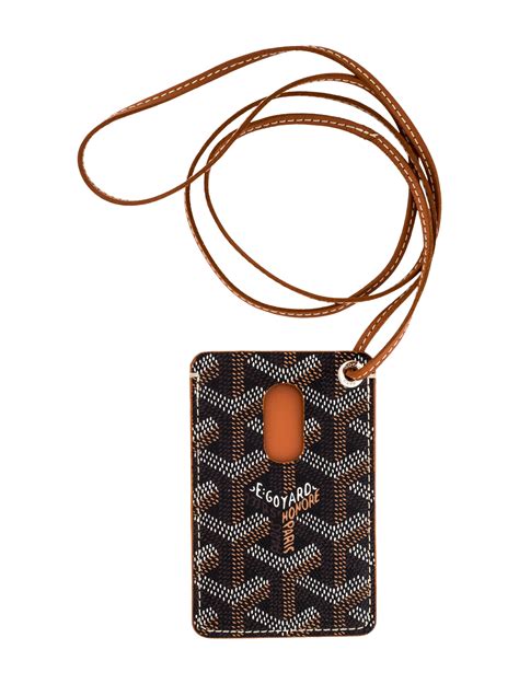 goyard card holder lanyard|goyard card holder retail price.